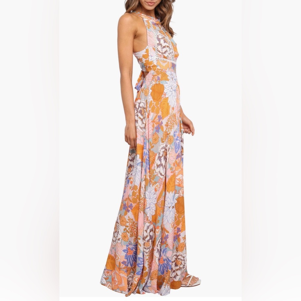 Petal & Pup Vibrant Floral Maxi Skirt